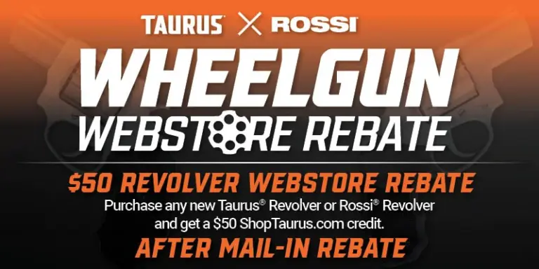 WTW Arms Taurus Revolver Rebate